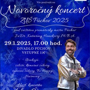 NOVOROČNÝ KONCERT ZUŠ PÚCHOV 2025